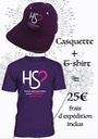 Casquette-T-shirt-violet